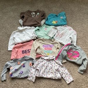 18 month long-sleeved shirts